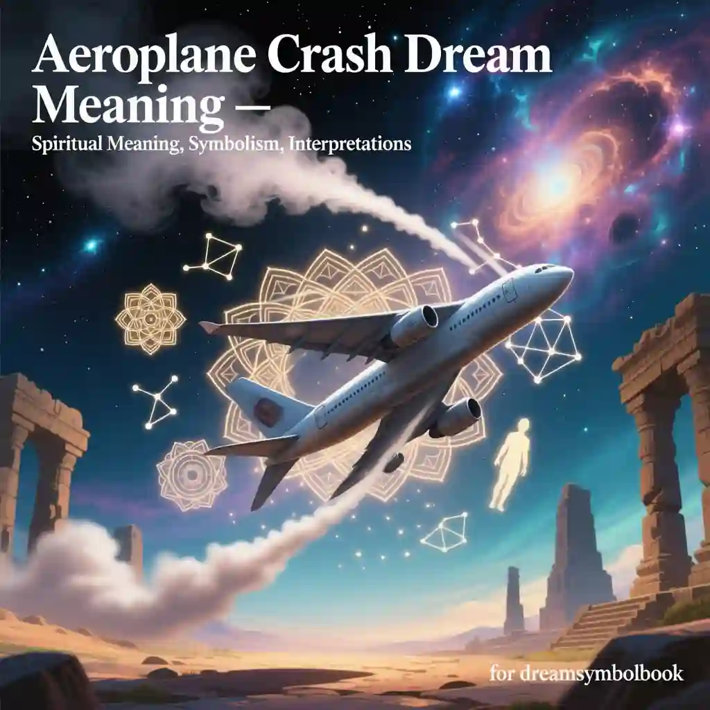 Aeroplane Crash Dream Meaning — Spiritual Meaning, Symbolism, Interpretations