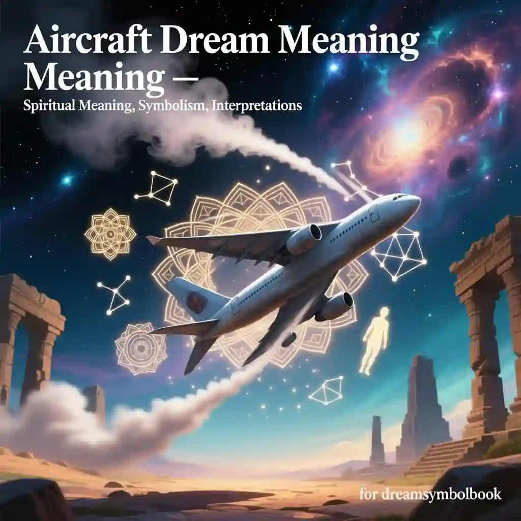 Aircraft Dream Meaning — Spiritual Meaning, Symbolism, Interpretations