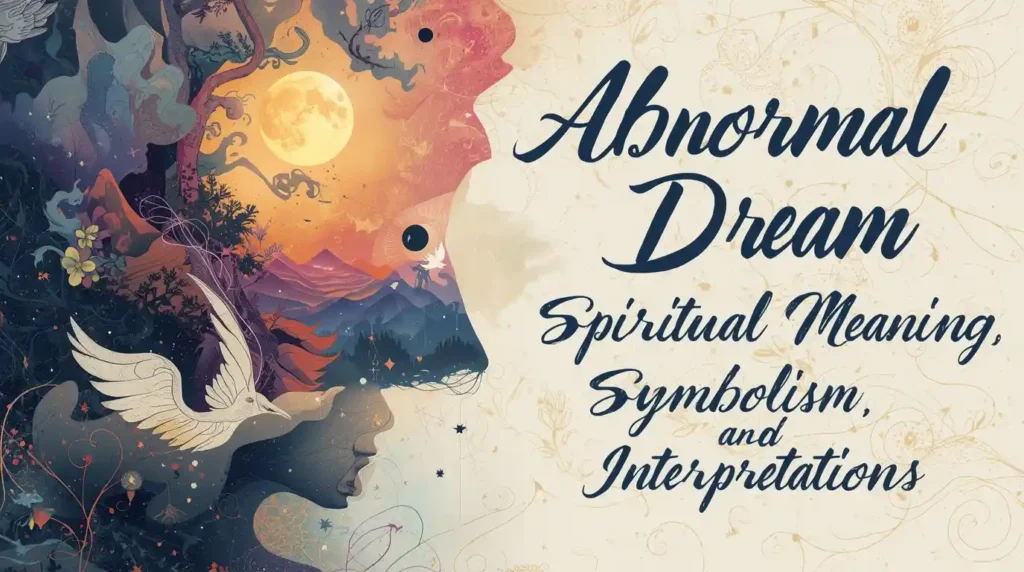 Abnormal Dream Meaning | Spiritual Meaning | Symbolism | Interpretations