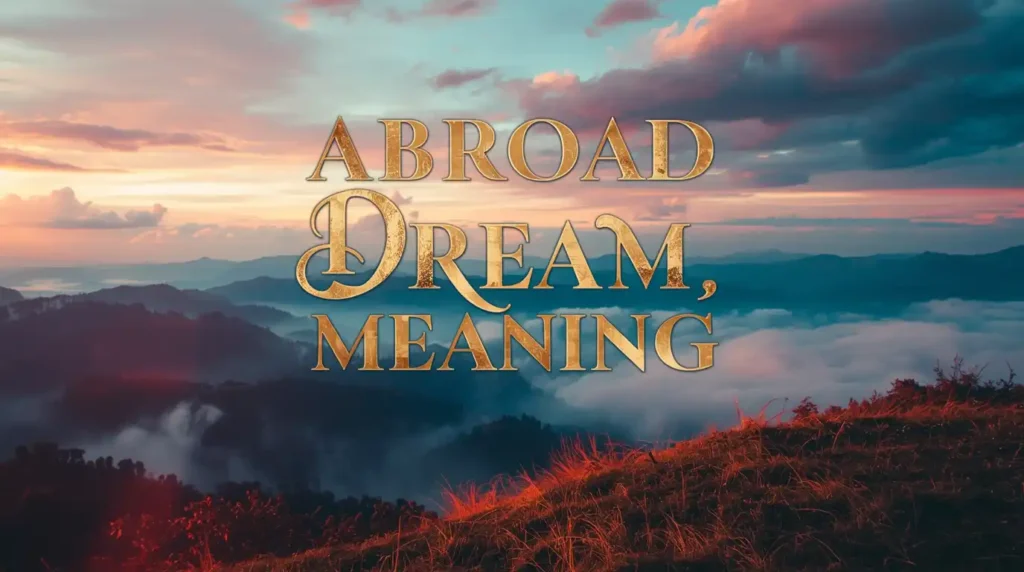 Abroad Dream Meaning: Spiritual Meaning, Symbolism, and Interpretations