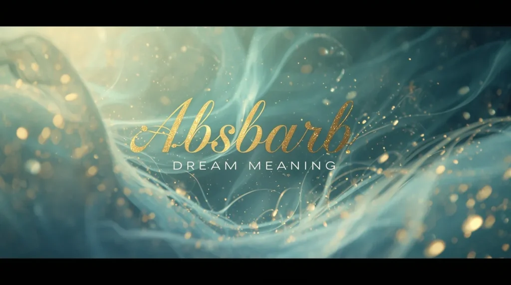Absorb Dream Meaning, Spiritual Meaning, Symbolism, and Interpretations