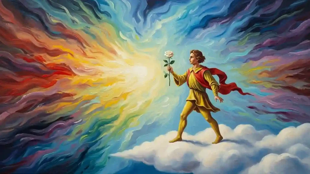 A surrealist painting