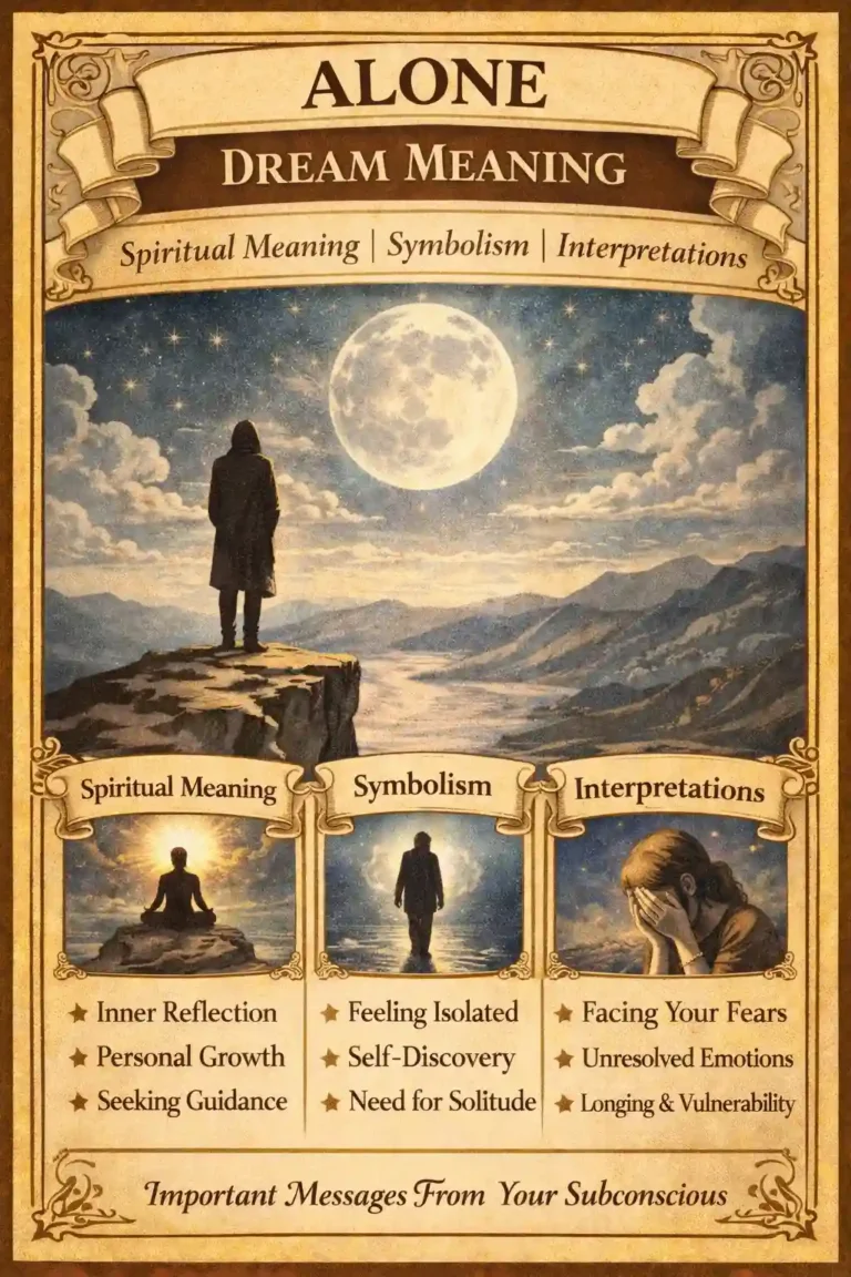 Alone Dream Meaning – Spiritual Meaning Symbolism Interpretations