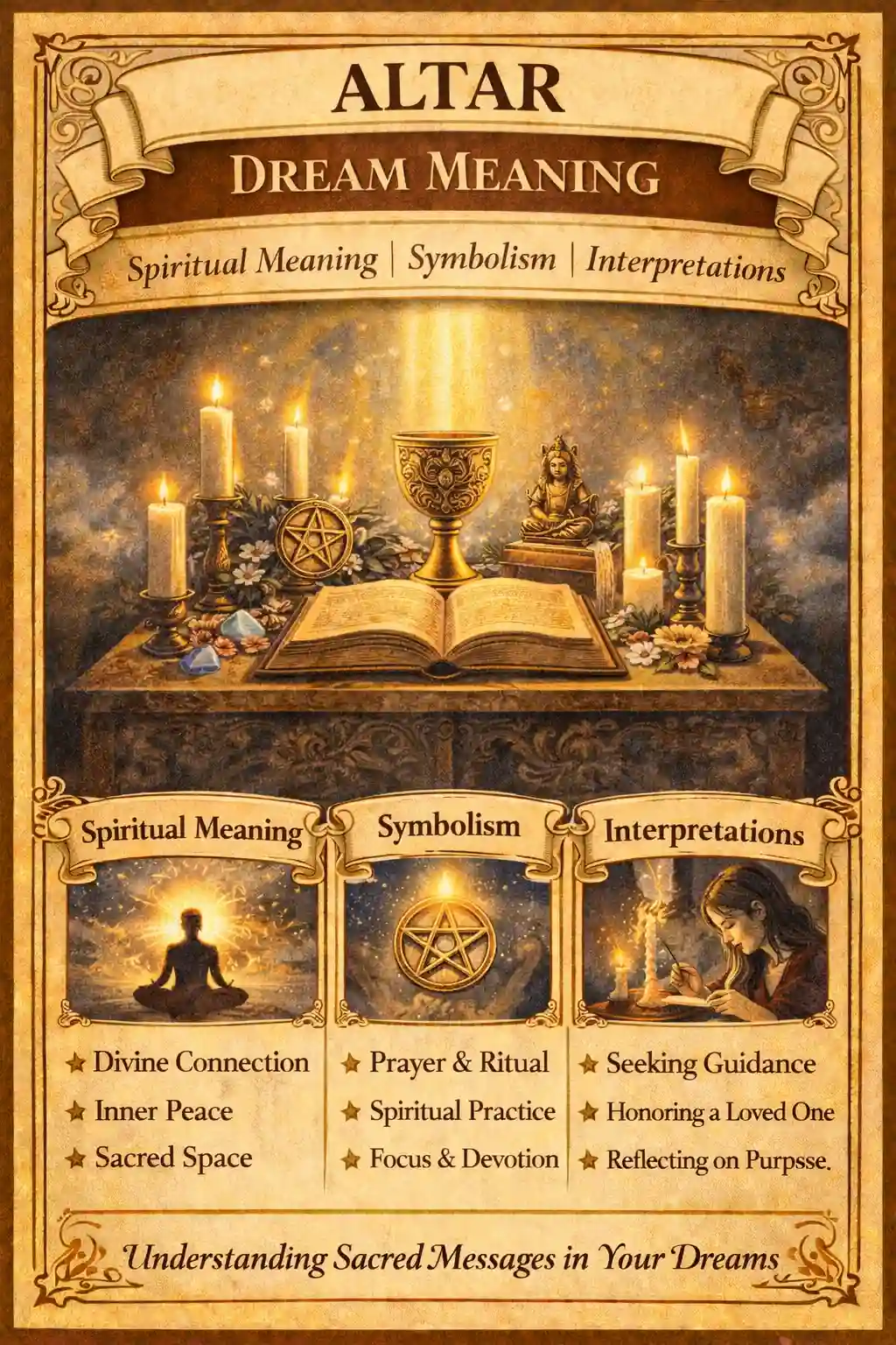 Altar Dream Meaning – Spiritual Meaning Symbolism Interpretations