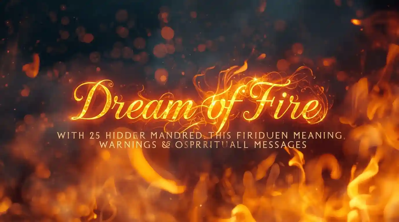 Dream of Fire: 25 Hidden Meanings, Warnings & Spiritual Messages