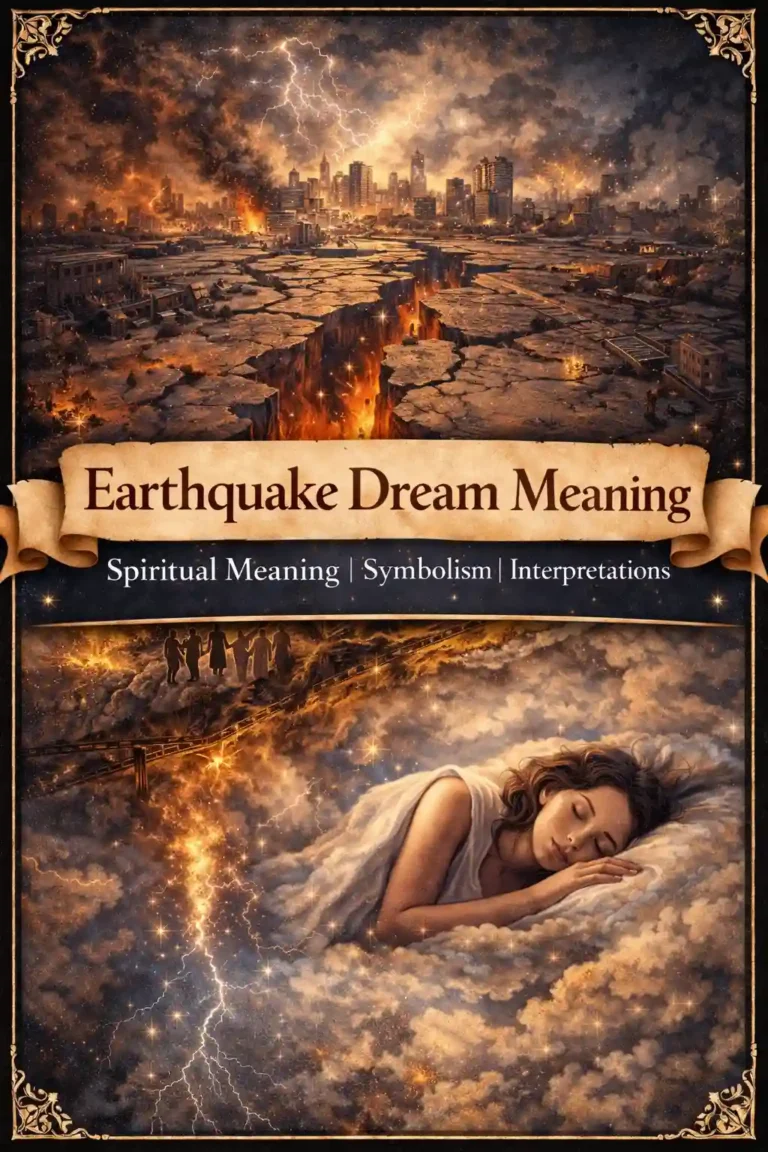Earthquake Dream Meaning – Spiritual Meaning | Symbolism | Interpretations