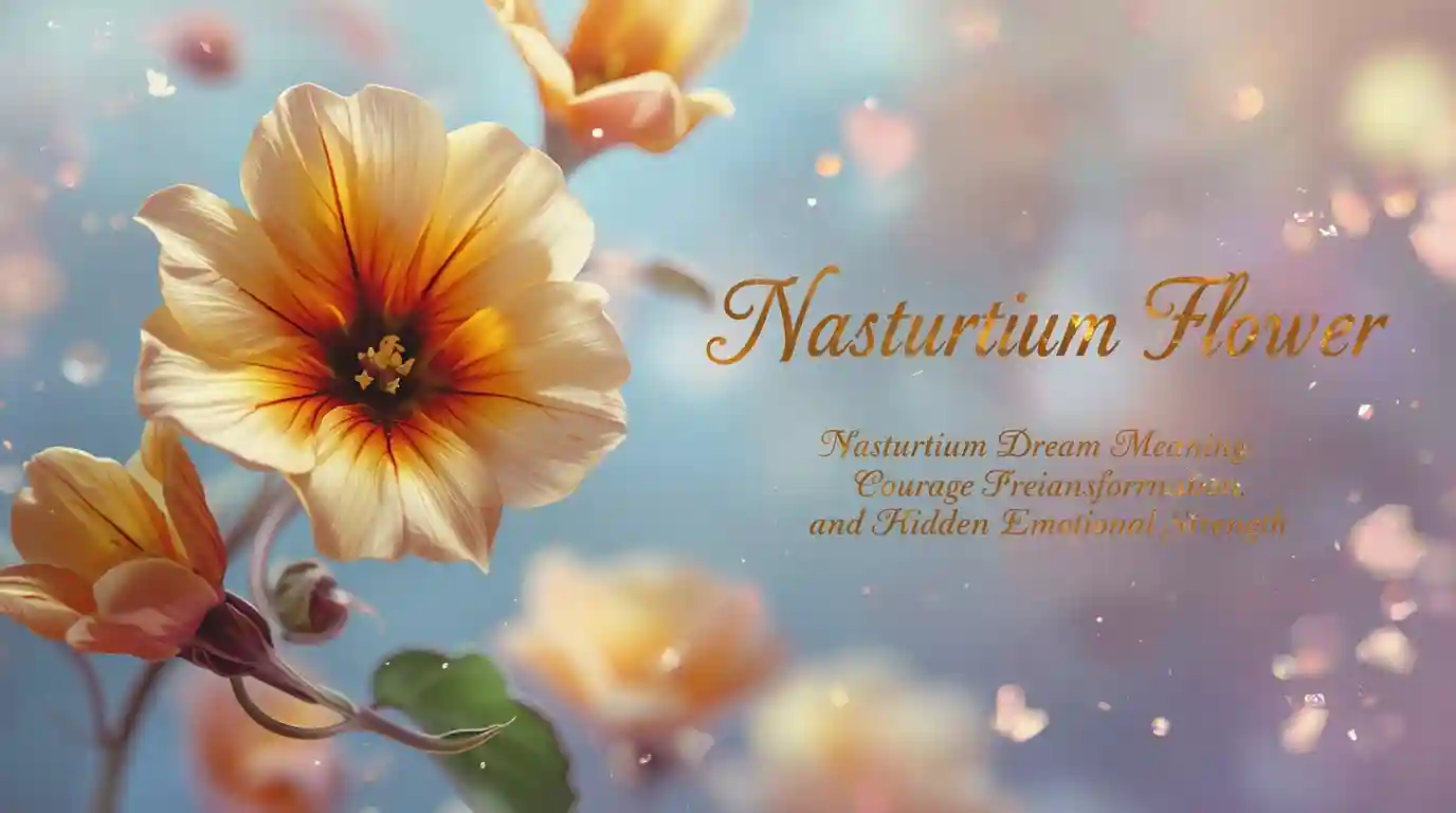 Nasturtium Flower Dream Meaning: Courage, Transformation, and Hidden Emotional Strength