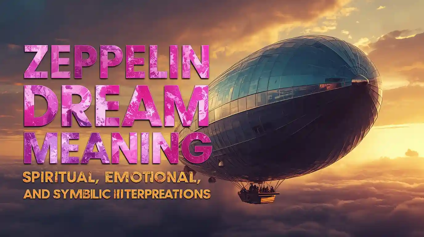 Zeppelin Dream Meaning Spiritual, Emotional, and Symbolic Interpretations