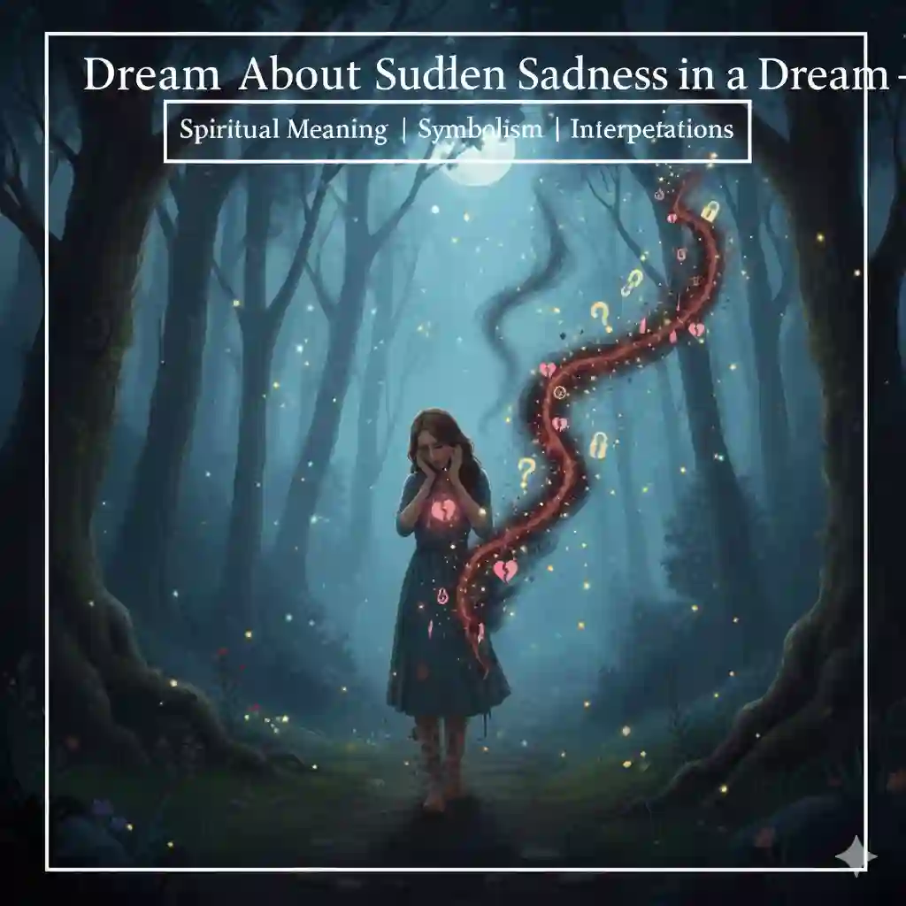 Dream About Sudden Sadness in a Dream – Spiritual Meaning | Symbolism | Interpretations