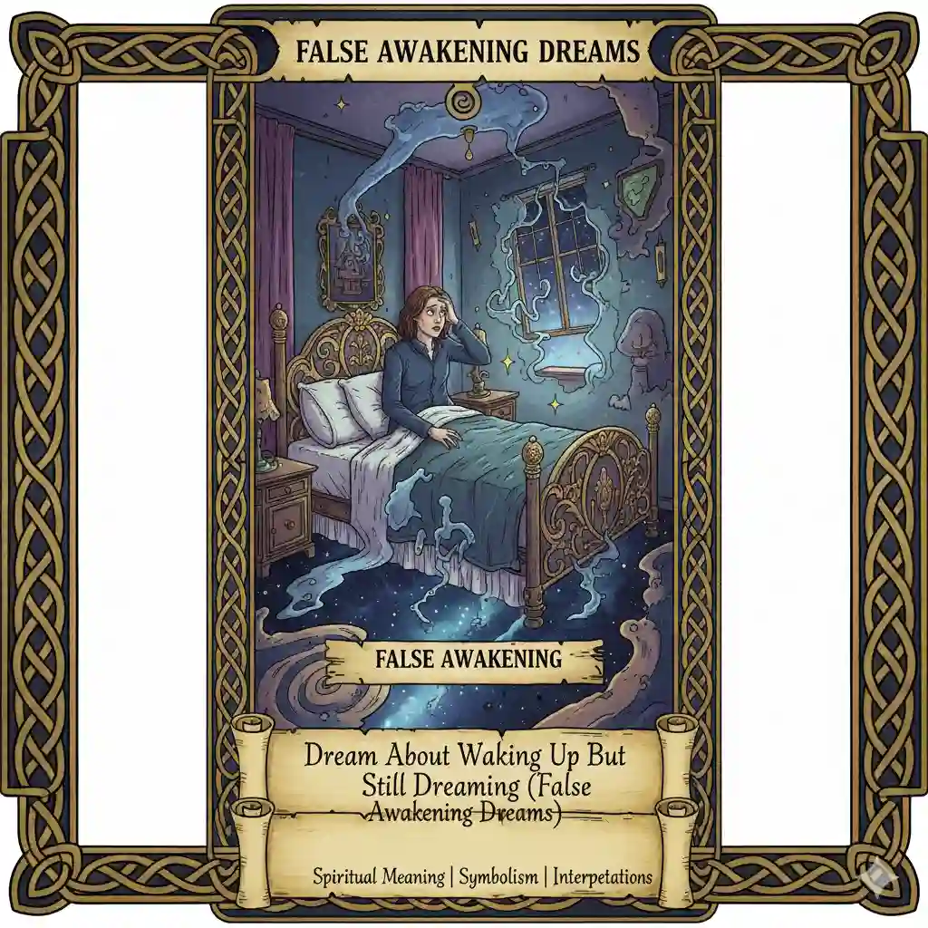 Dream About Waking Up But Still Dreaming (False Awakening Dreams) – Spiritual Meaning | Symbolism | Interpretations
