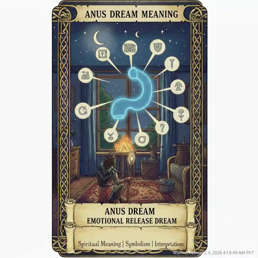 Anus Dream Meaning – Spiritual Meaning | Symbolism | Interpretations