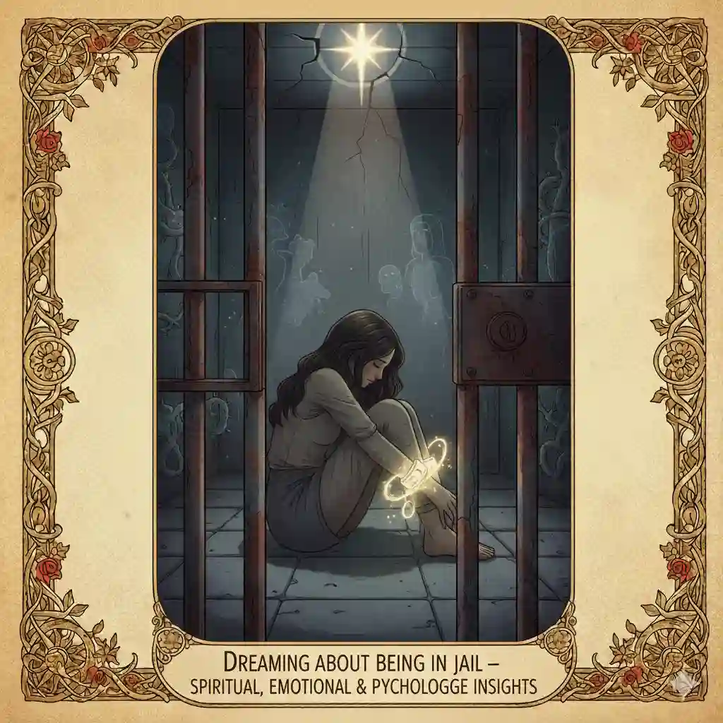 Dreaming About Being in Jail – Spiritual, Emotional & Psychological Insights