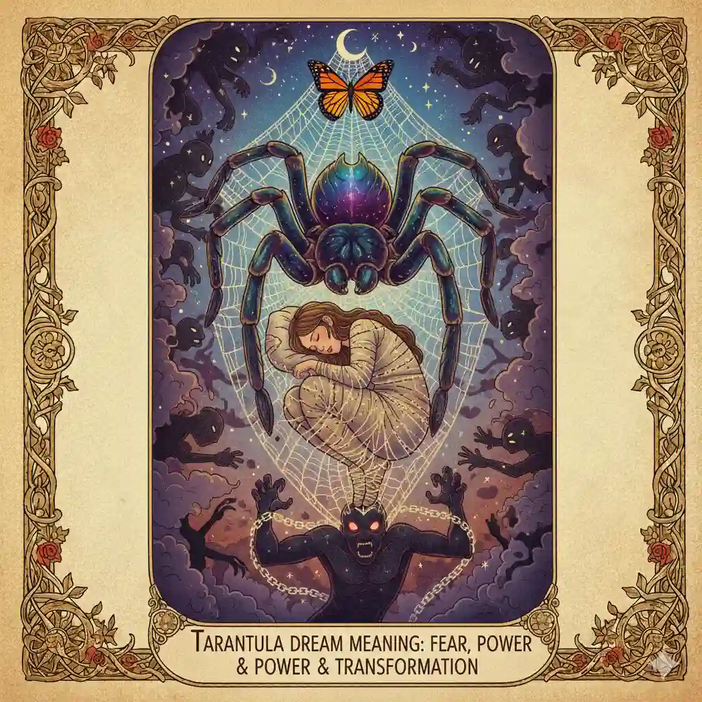 Tarantula Dream Meaning: Fear, Power & Transformation
