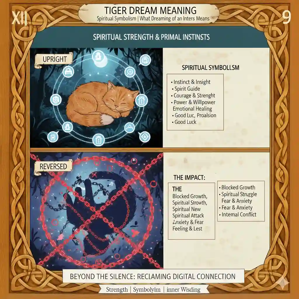 Tiger Dream Meaning – Spiritual Symbolism | What Dreaming of a Tiger Means