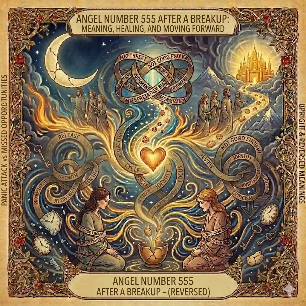 Angel Number 555 After a Breakup: Meaning, Healing, and Moving Forward