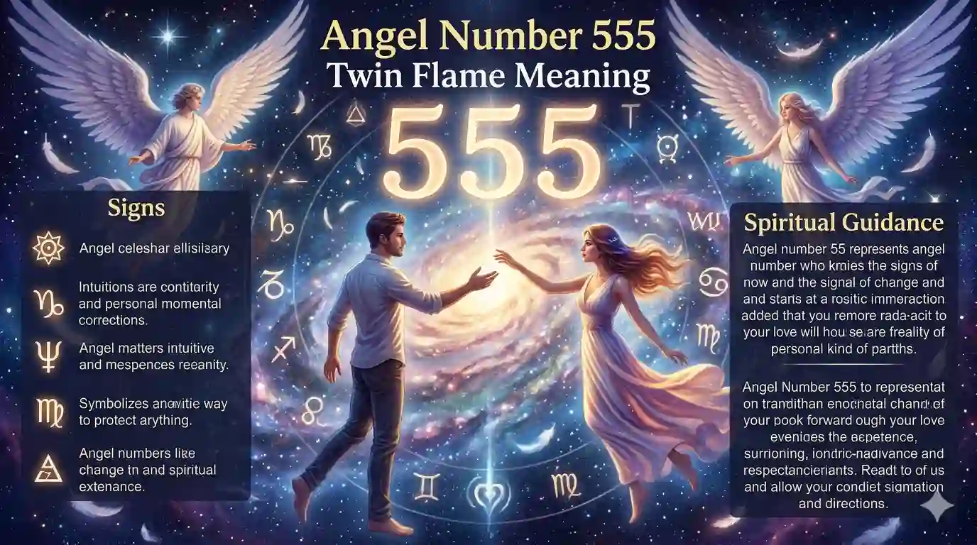 Angel Number 555 Twin Flame Meaning: Signs and Spiritual Guidance