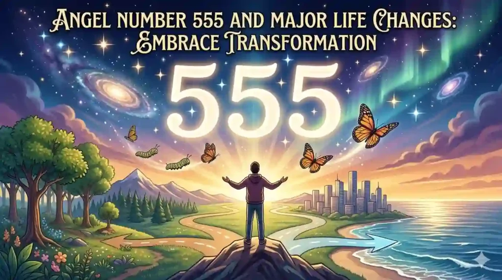 Angel Number 555 and Major Life Changes: Embrace Transformation