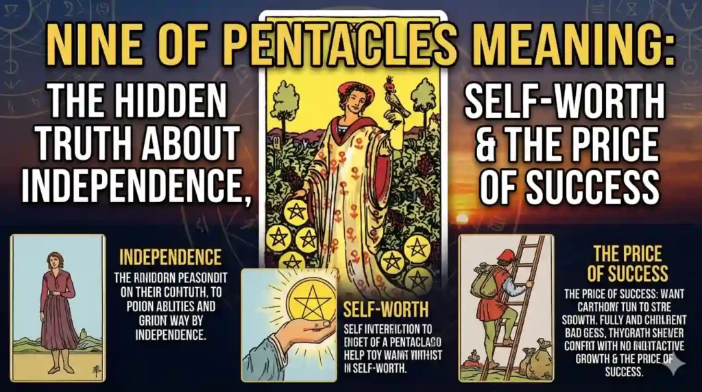 Nine of Pentacles Meaning: The Hidden Truth About Independence, Self-Worth & the Price of Success