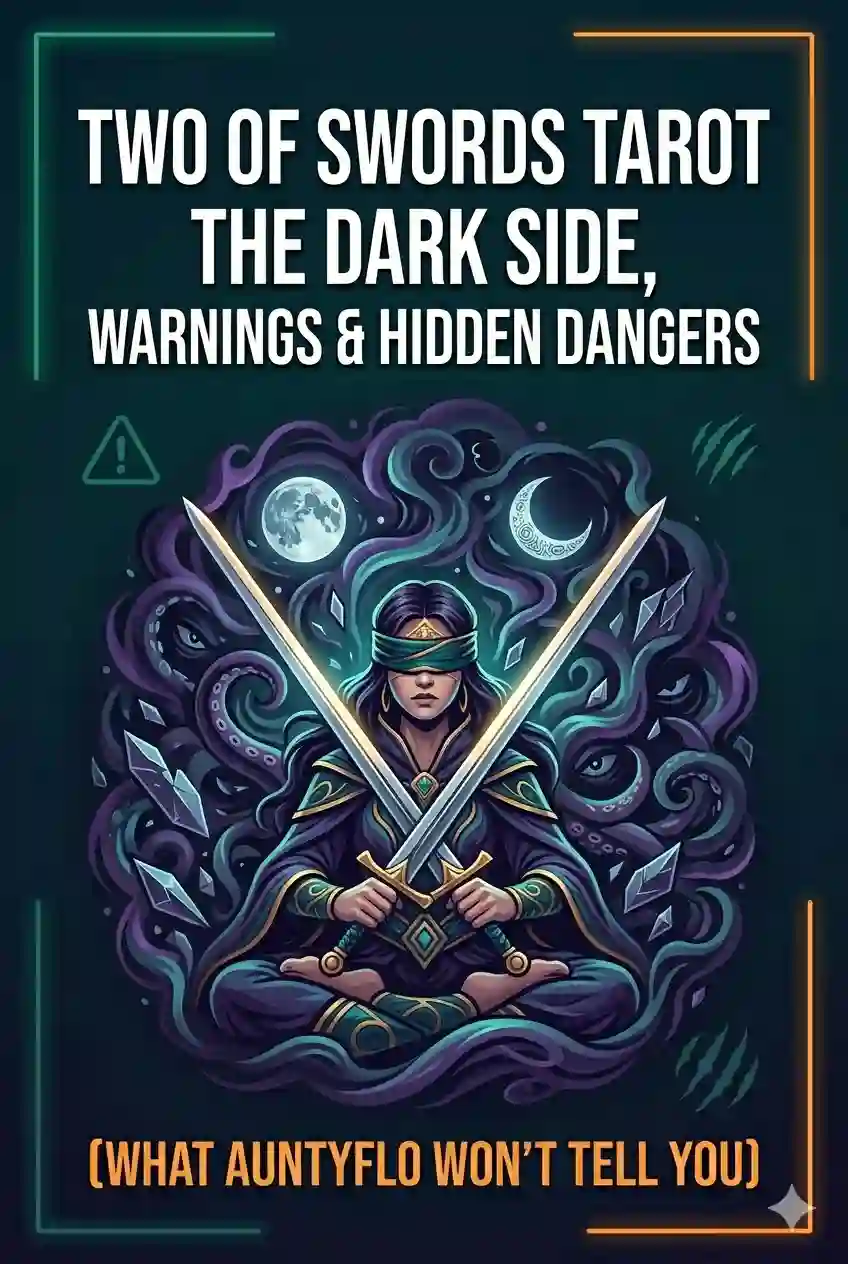 Two of Swords Tarot: The Dark Side, Warnings & Hidden Dangers