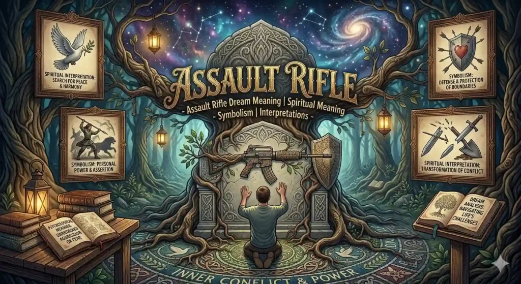 Assault Rifle Assault Rifle Dream Meaning Spiritual Meaning Symbolism Interpretations