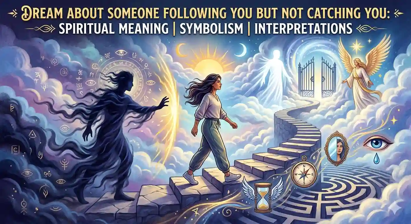Dream About Someone Following You But Not Catching You Spiritual Meaning Symbolism Interpretations