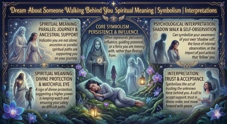 Dream About Someone Walking Behind You Spiritual Meaning | Symbolism | Interpretations