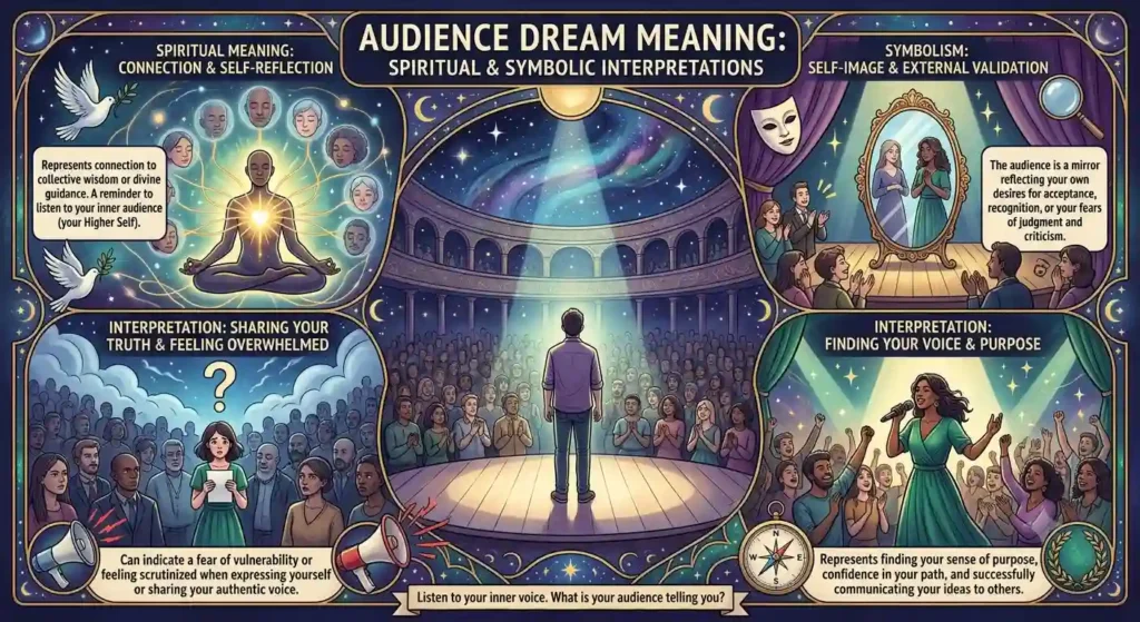 AudienceAudience Dream MeaningSpiritual Meaning  Symbolism  Interpretations